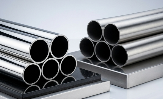Ferritic grade 409 stainless steel round pipe for automotive exhaust systems